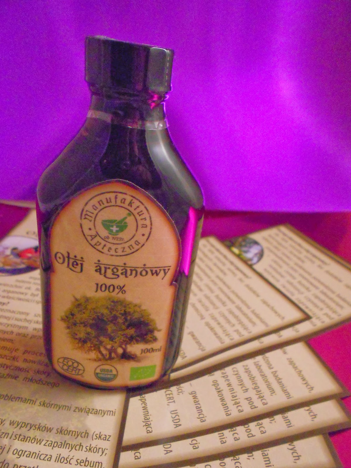 Manufaktura apteczna olej arganowy