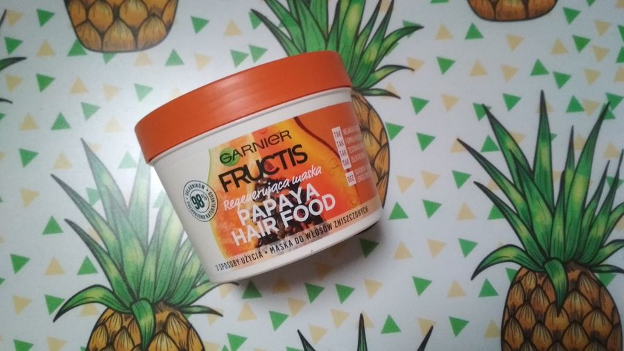 Garnier hair food Papaja - recenzja