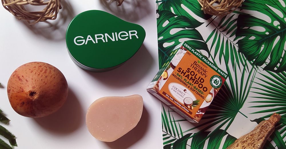 Garnier szampon w kostce Botanic Therapy Coconut & Macadamia 